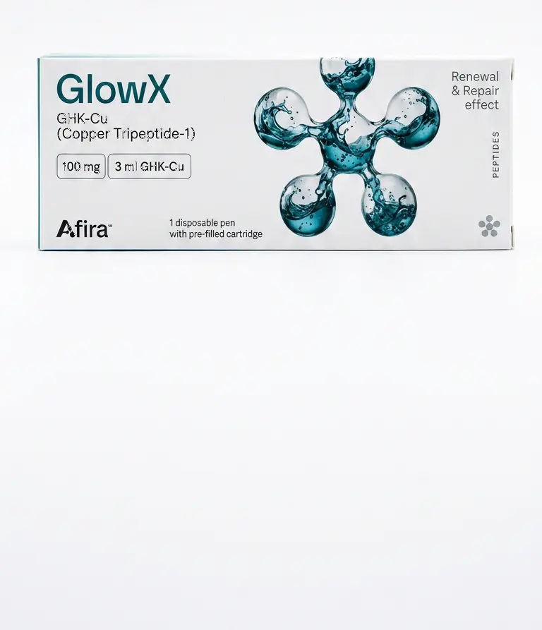 GlowX 100 мг — GHK-Cu мідний трипептид (Afira)
